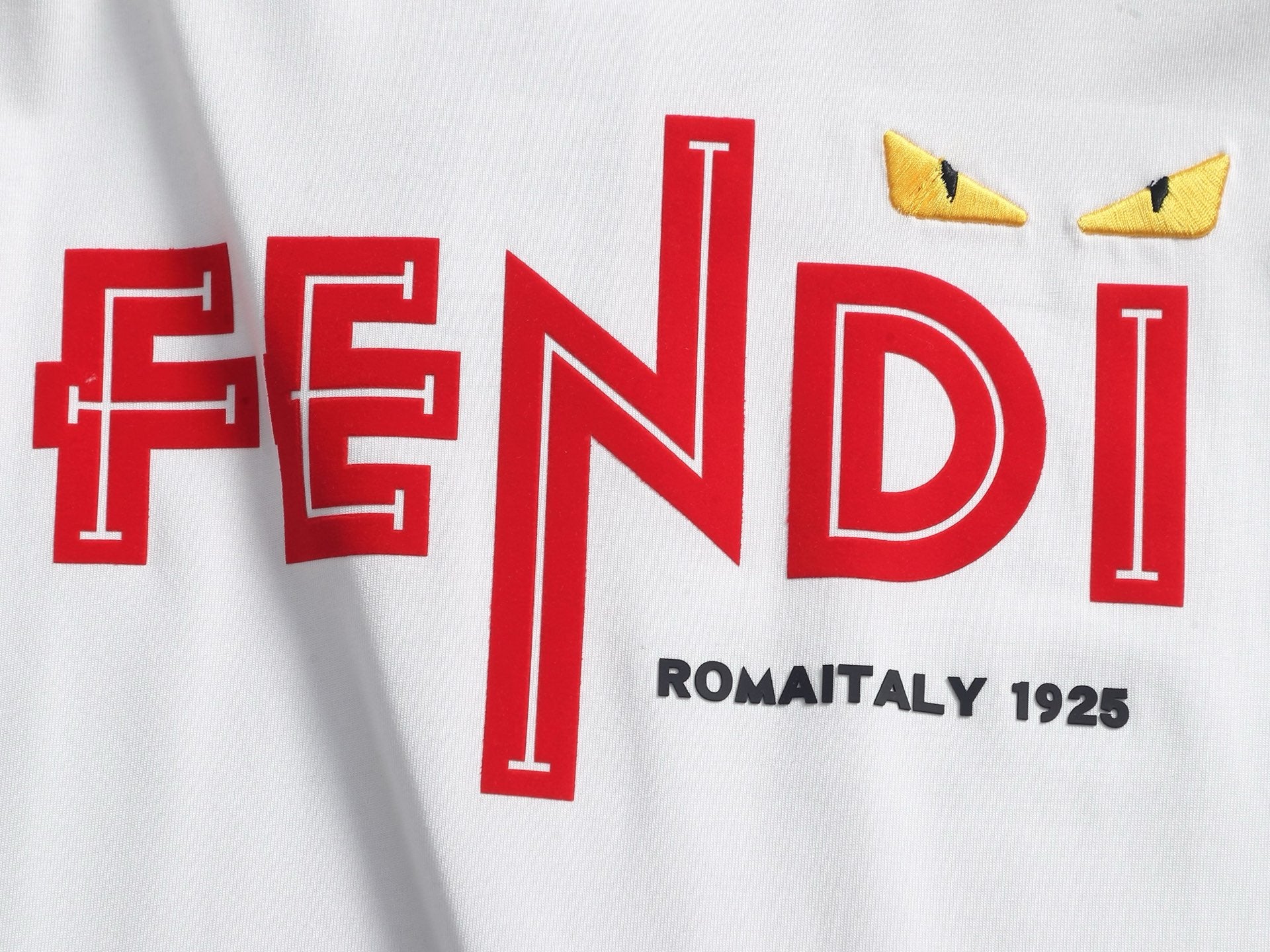 Fendi 2026 Men's Short Sleeve T-Shirt 829800