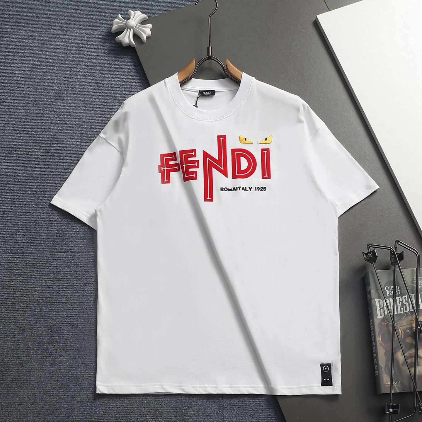 Fendi 2026 Men's Short Sleeve T-Shirt 829800