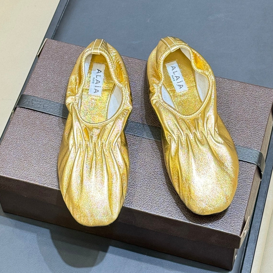Alaia 2026 Ballet Flats Leather 789597