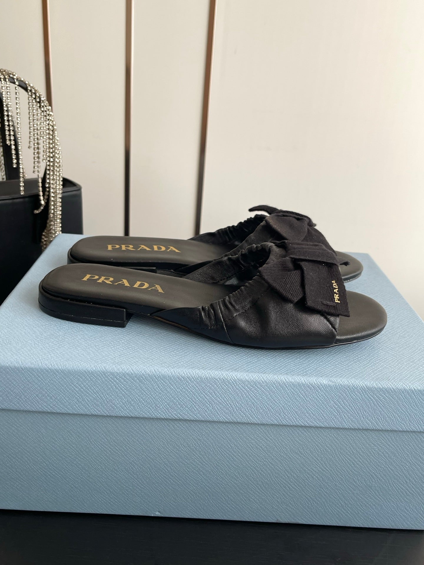 Prada 2026 Sandal Fabric Leather 847925