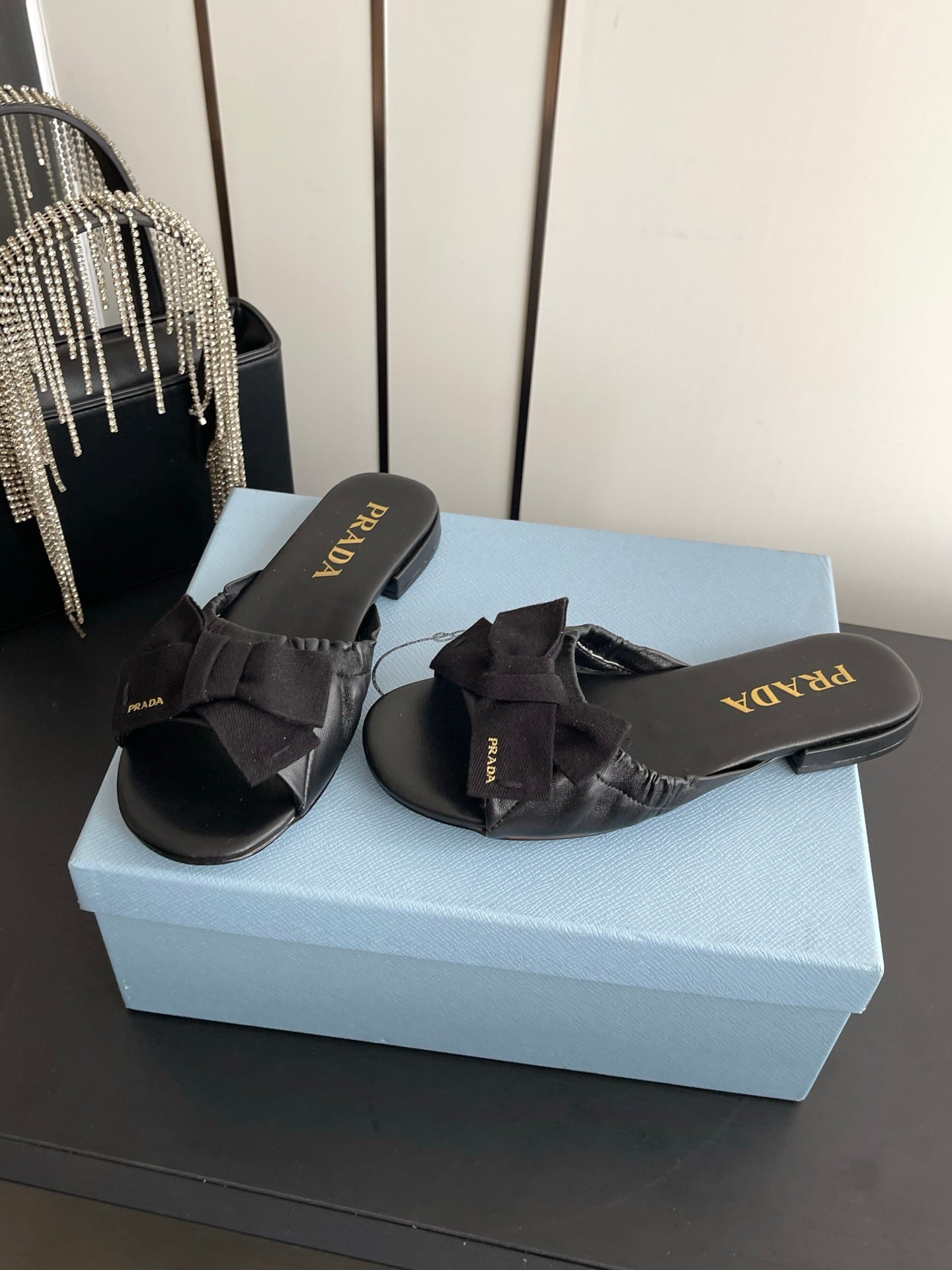 Prada 2026 Sandal Fabric Leather 847925