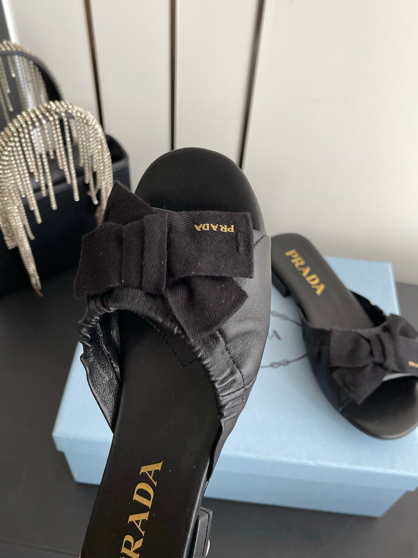 Prada 2026 Sandal Fabric Leather 847925