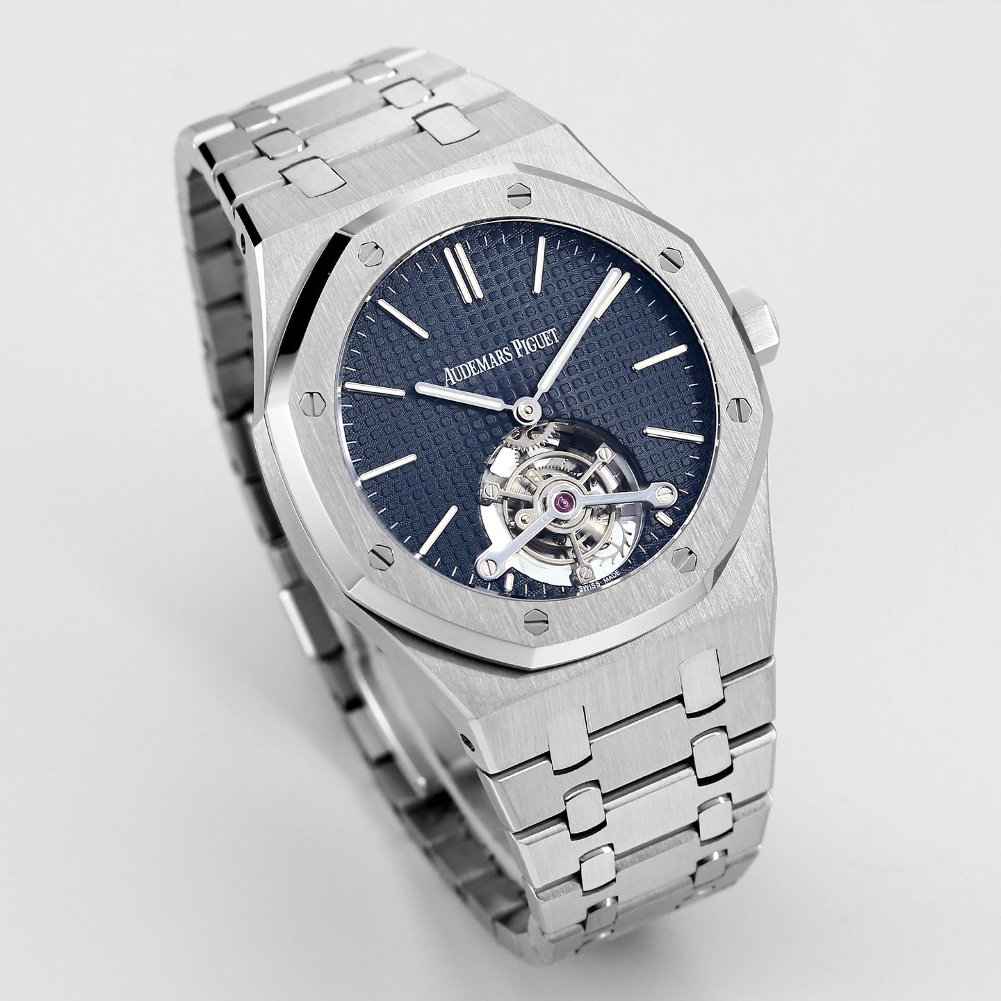 Royal Oak Selfwinding Flying Tourbillon Extra-thin Blue Dial
