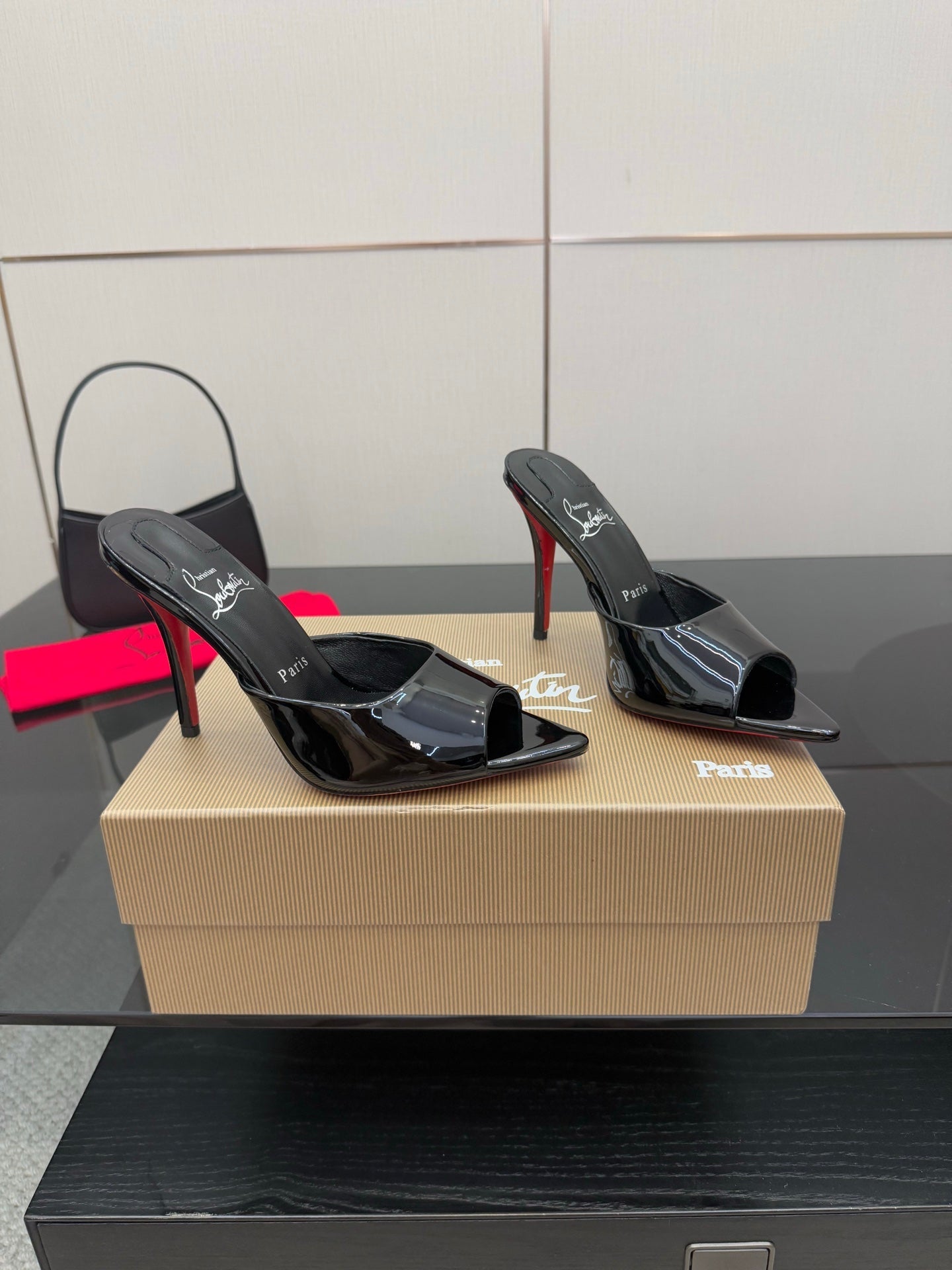 CL 26SS High Heel Sandals 100 Patent Leather 532171