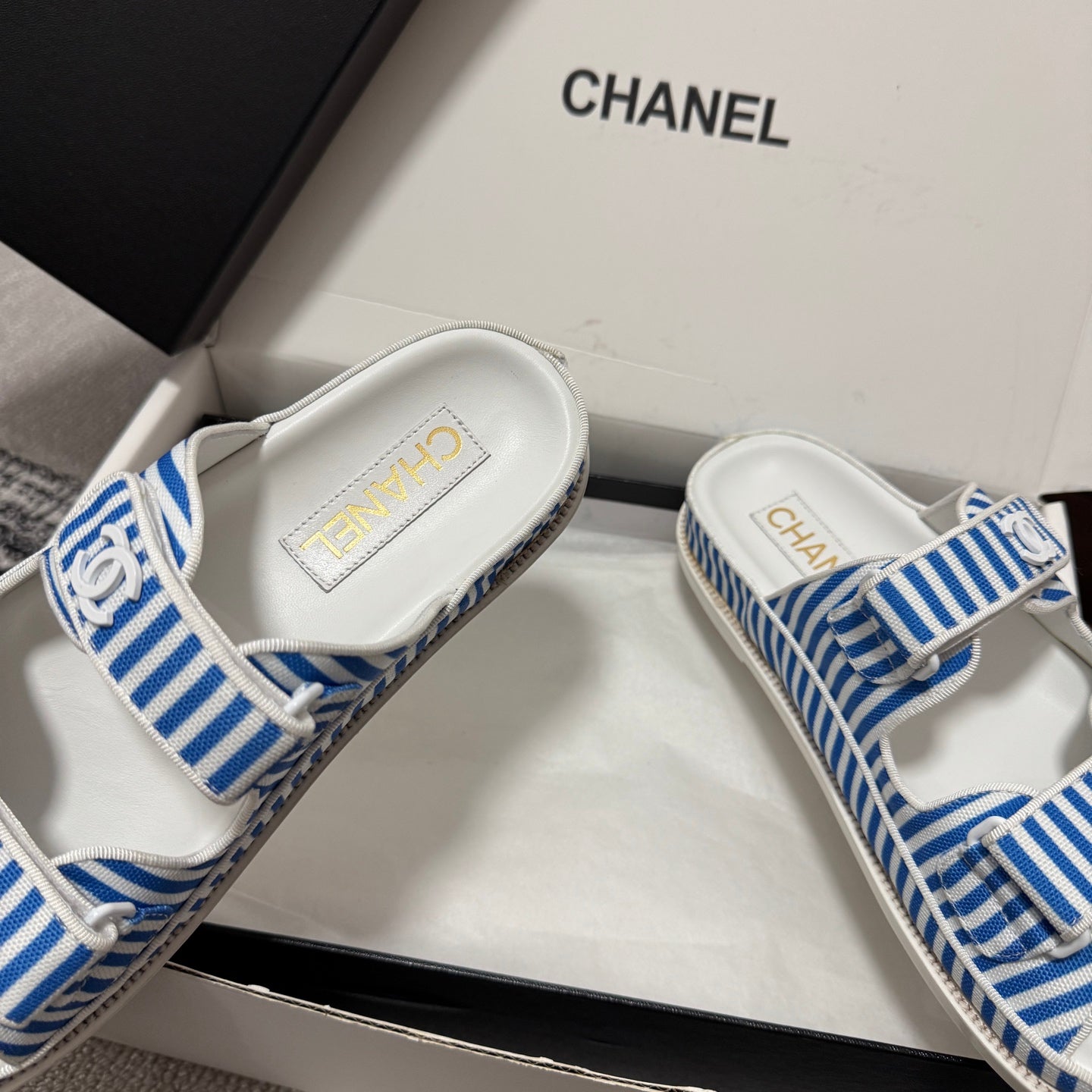 Chanel 2026 Dad Sandals 25mm Fabric 802917