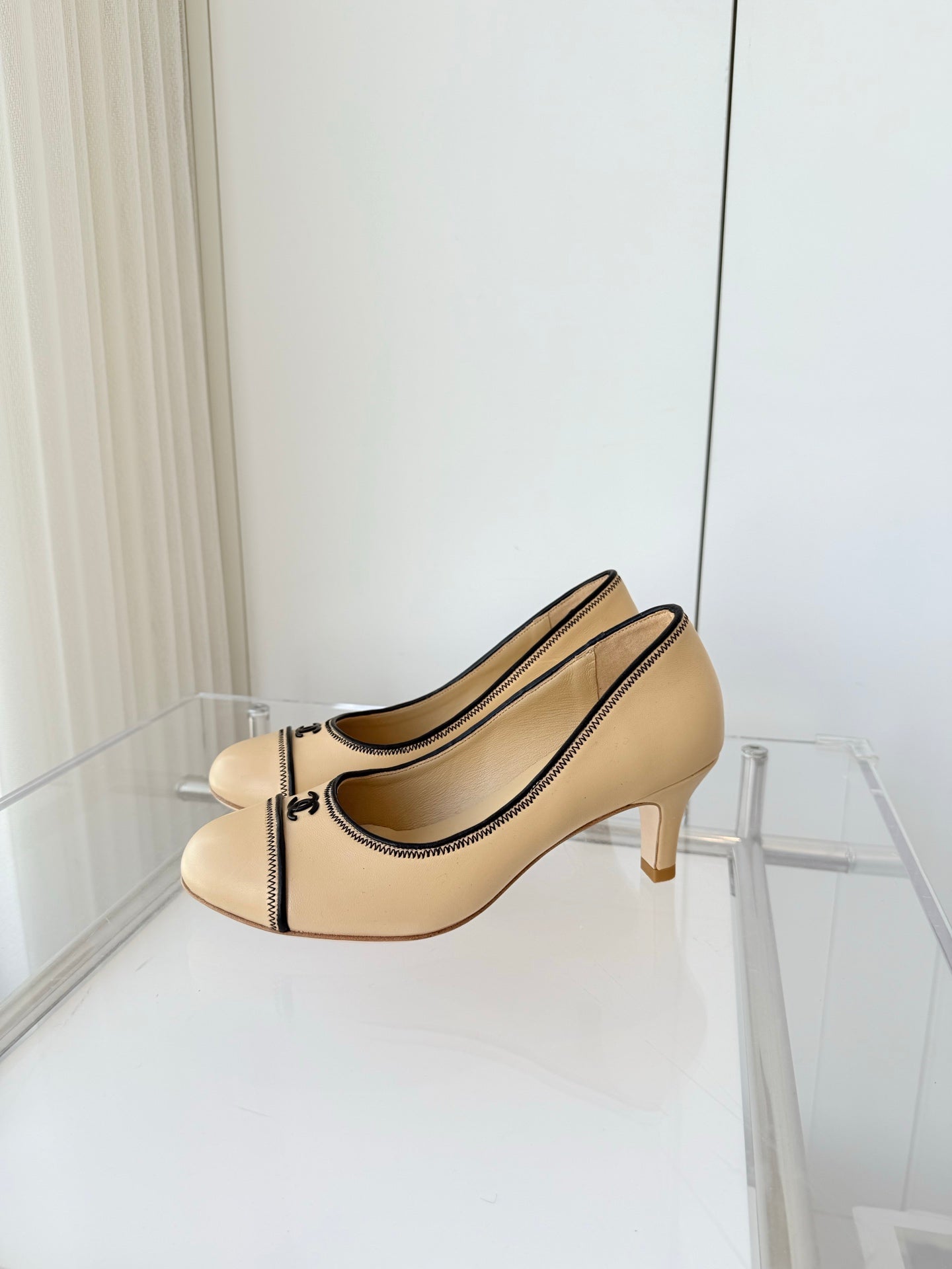 Chanel 2026 High-Heeled Sandals 65mm Sheepskin 823448