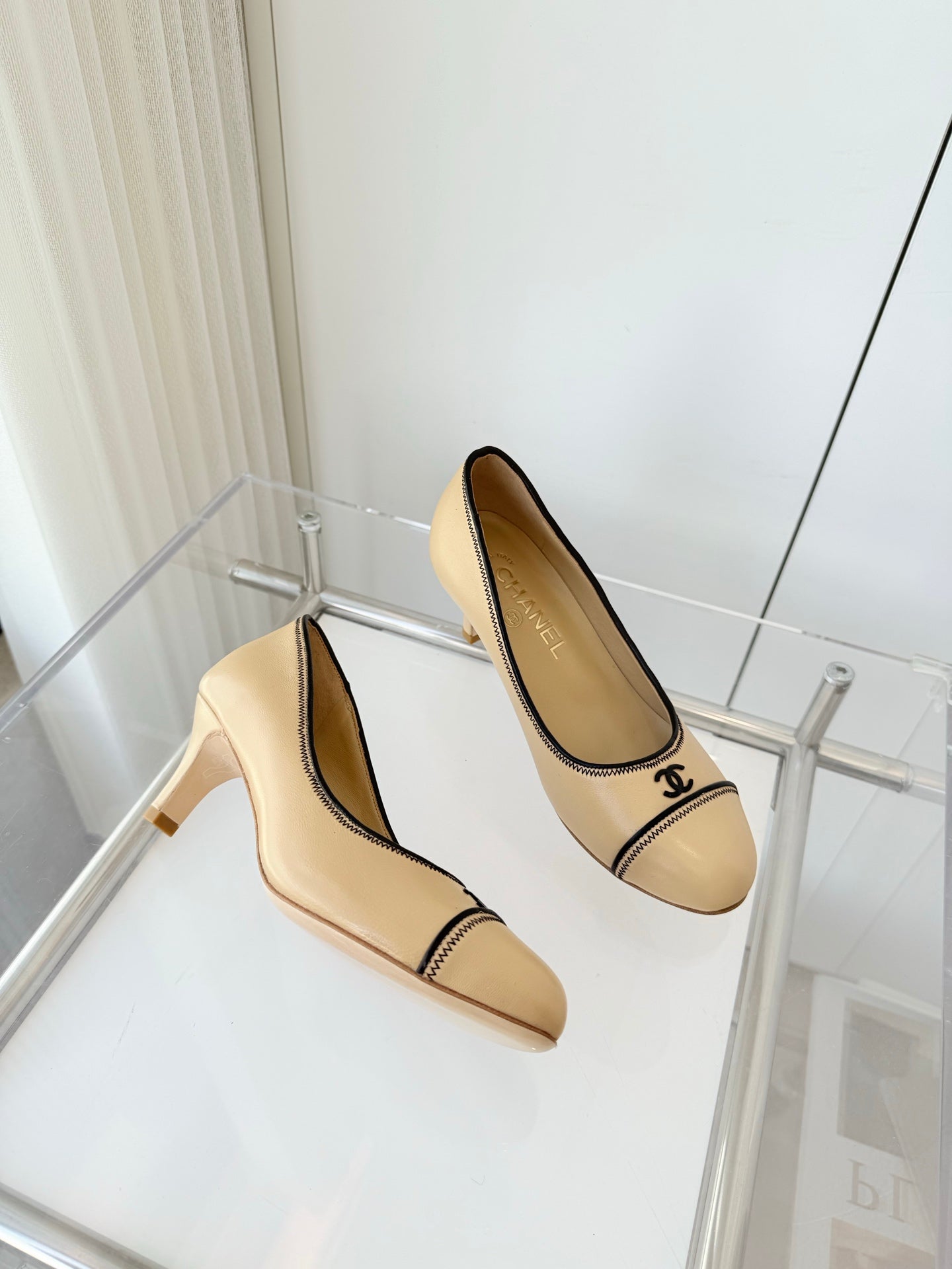 Chanel 2026 High-Heeled Sandals 65mm Sheepskin 823448