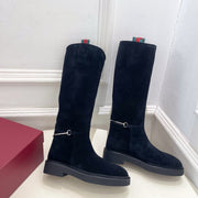 Gucci 25ð¬ð¬ hight boots black suede 435368