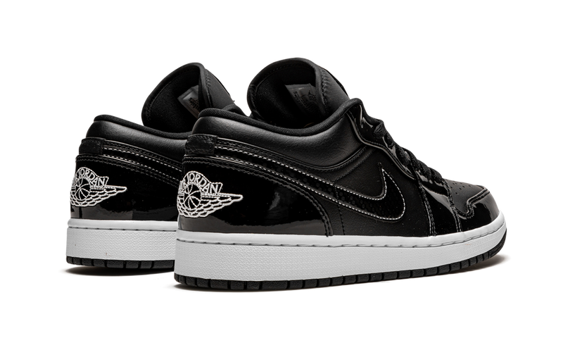 Nike Air Jordan 1 Black Patent Leather Cowhide 02