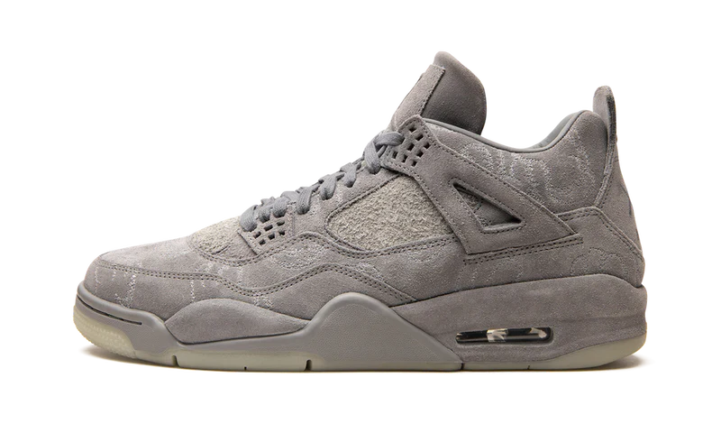 Nike Air Jordan 4 Retro Kaws Cool Grey Suede