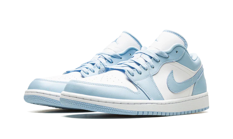 Nike Air Jordan 1 White Ice Blue Leather