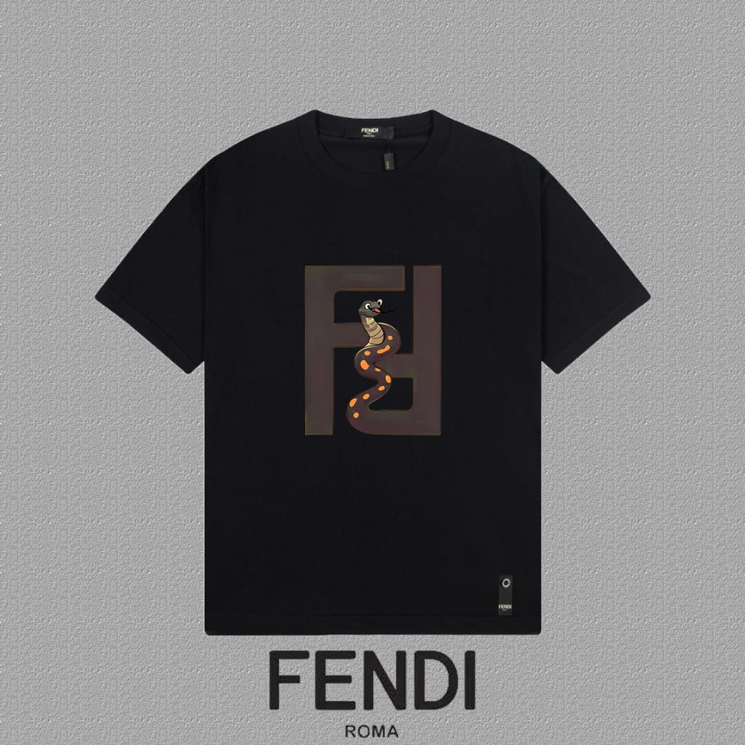 Fendi 2026 Men's Short-Sleeve T-Shirt Cotton 806084