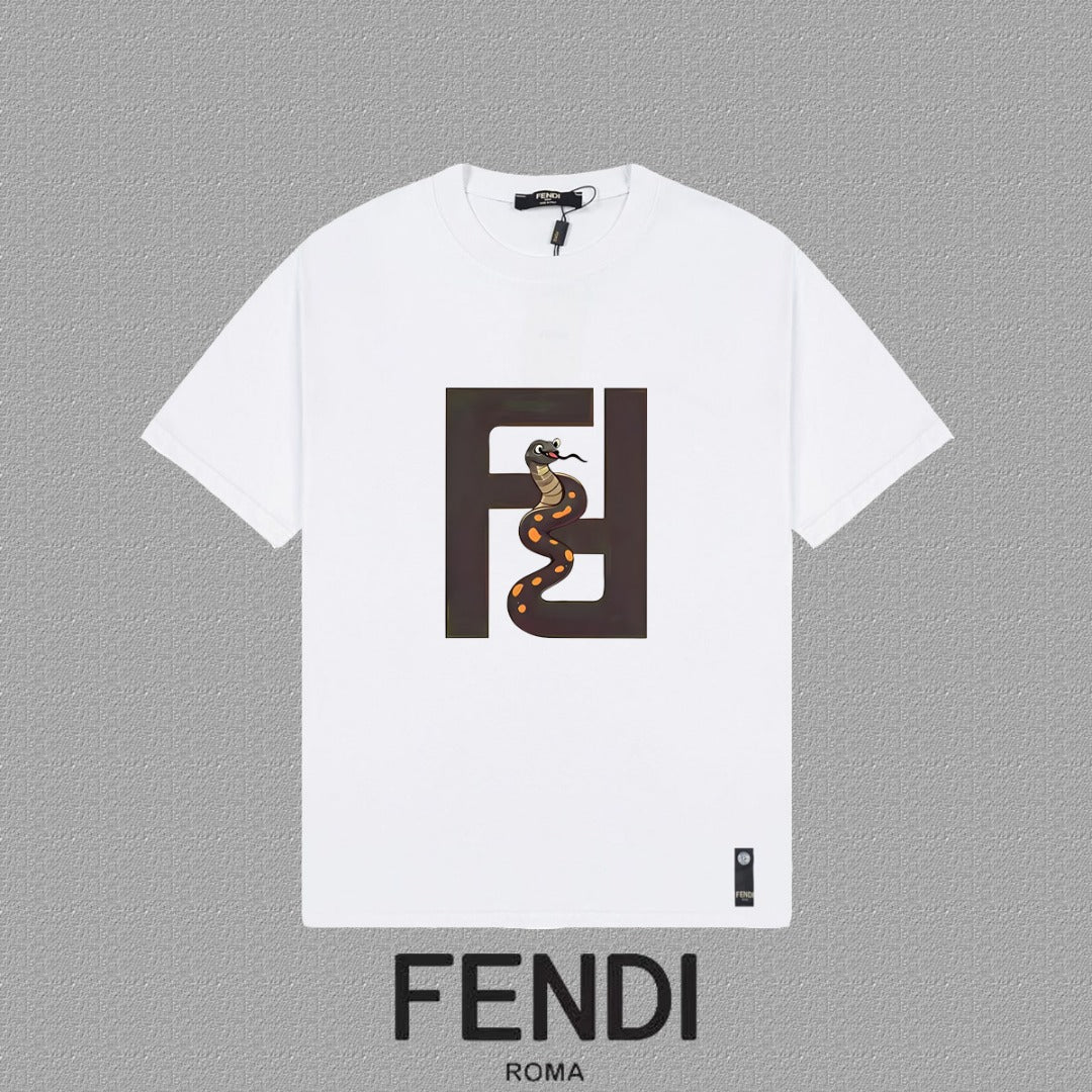 Fendi 2026 Men's Short-Sleeve T-Shirt Cotton 806084