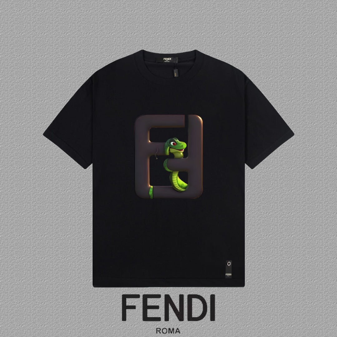 Fendi 2026 Men's Short-Sleeve T-Shirt Cotton 806090