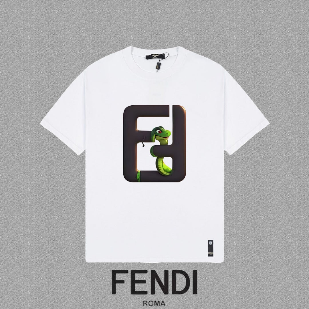 Fendi 2026 Men's Short-Sleeve T-Shirt Cotton 806090