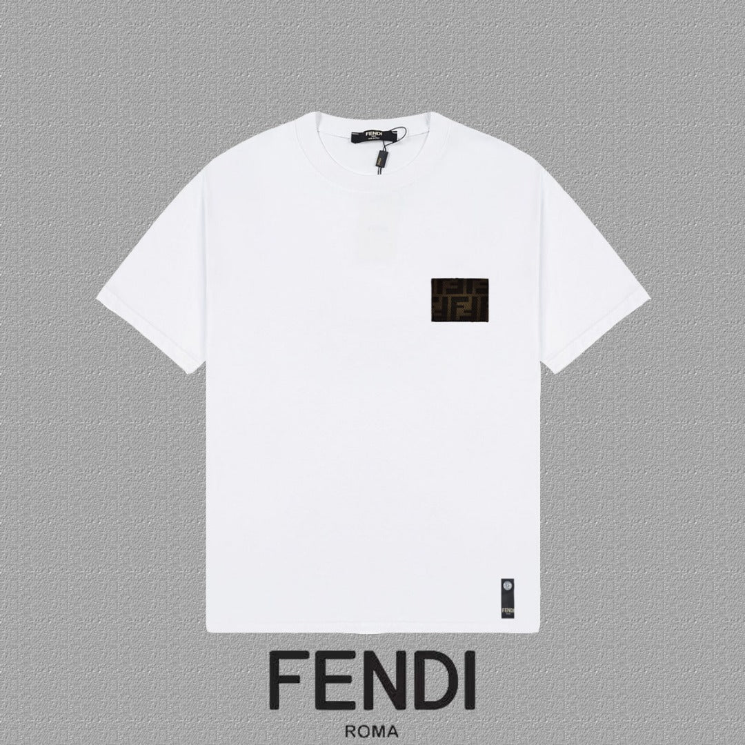 Fendi 2026 Men's Short-Sleeve T-Shirt Cotton 806093