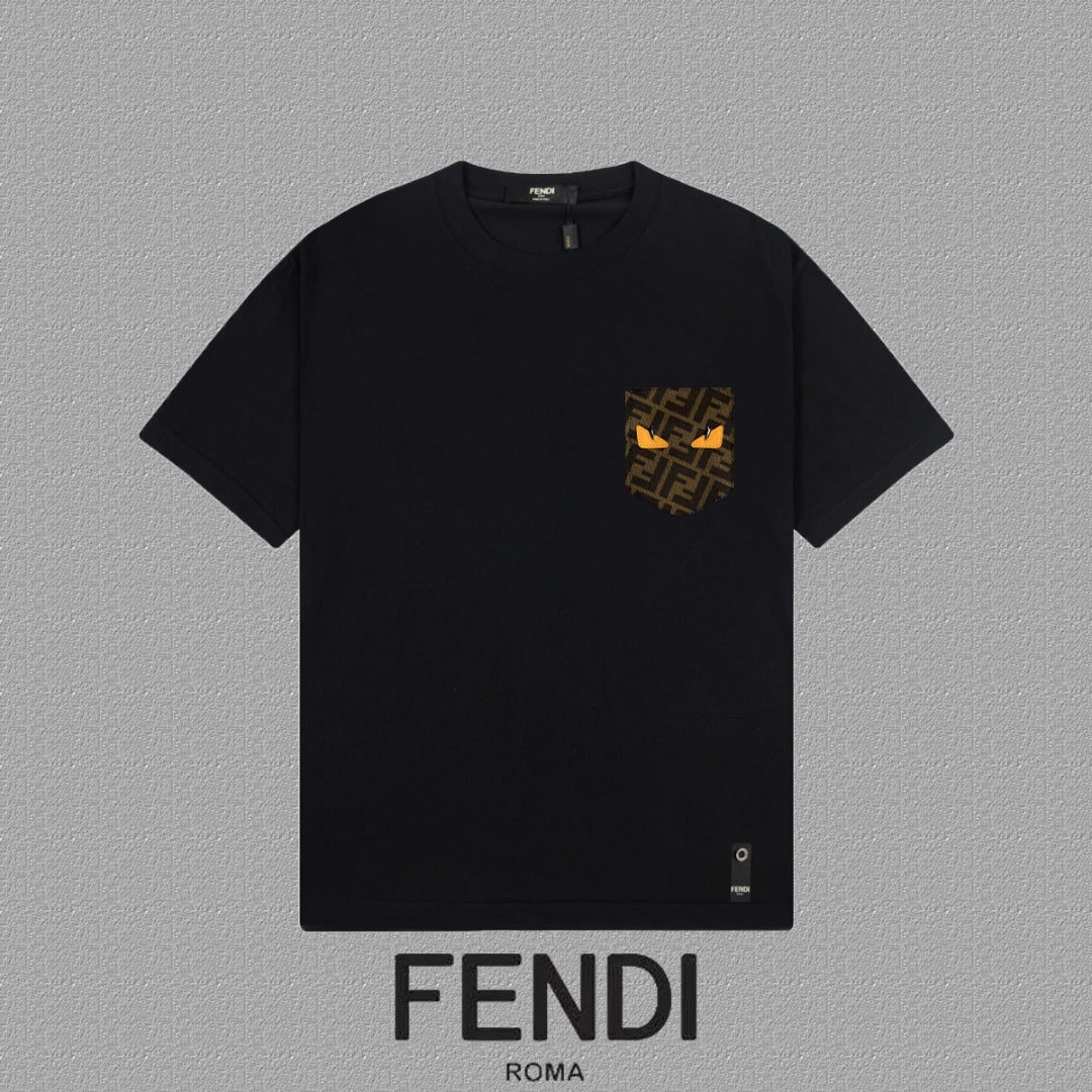 Fendi 2026 Men's Short-Sleeve T-Shirt Cotton 806096