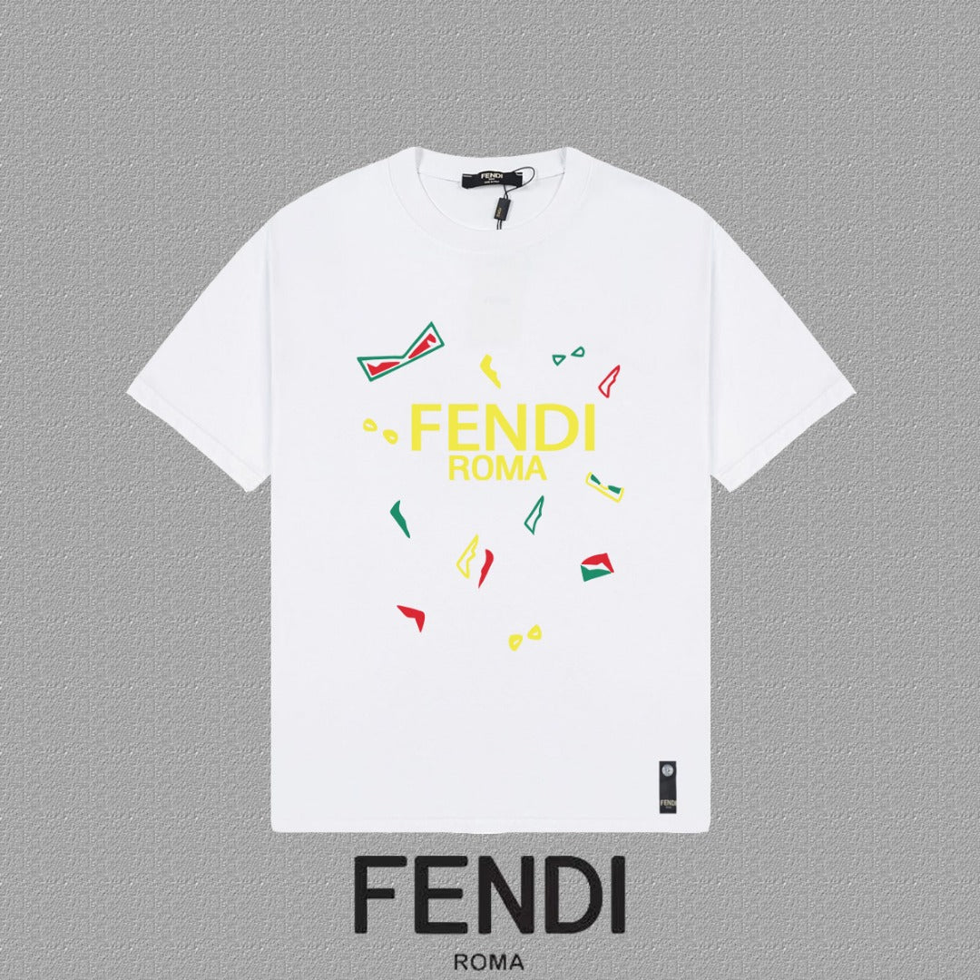 Fendi 2026 Men's Short-Sleeve T-Shirt Cotton 806105