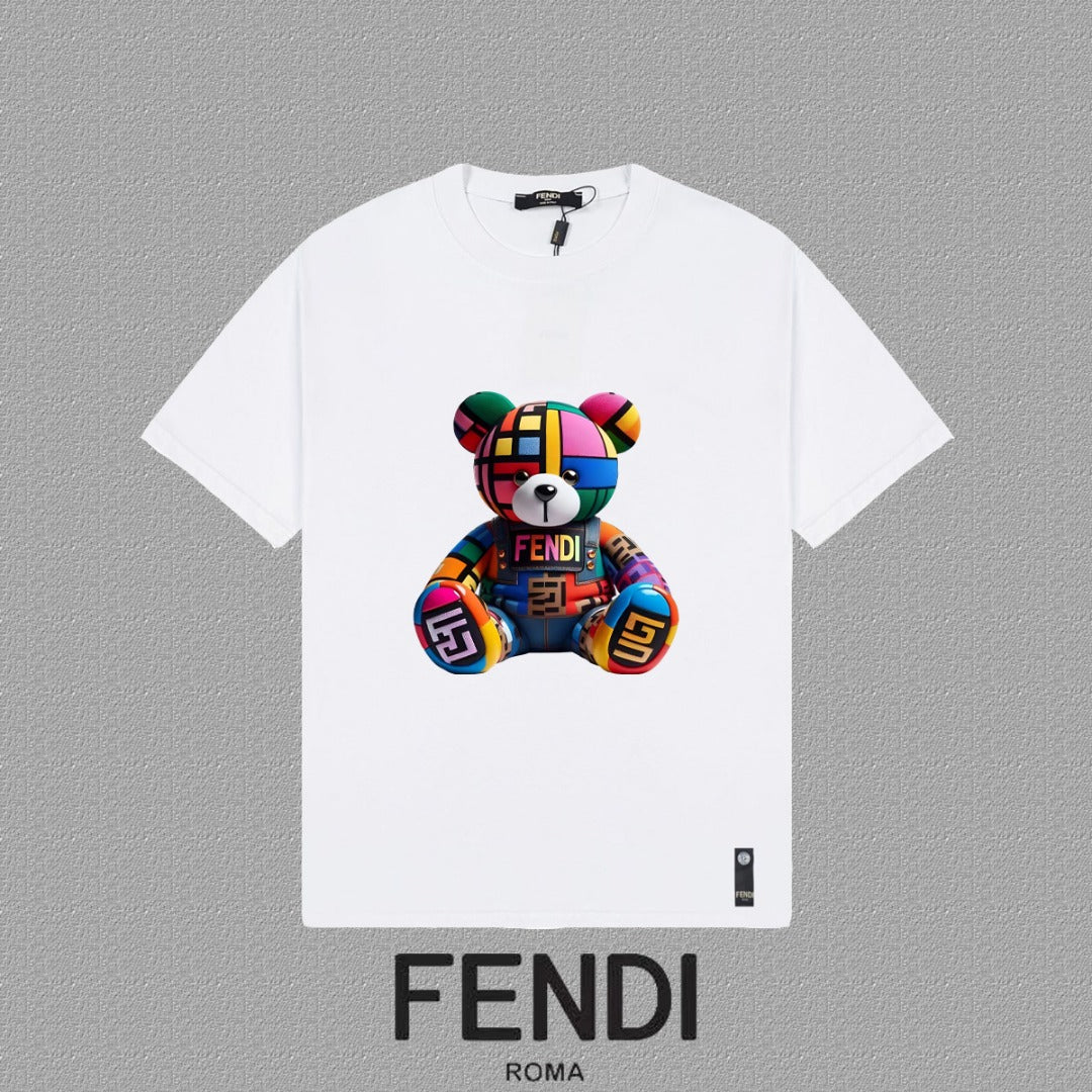 Fendi 2026 Men's Short-Sleeve T-Shirt Cotton 806111