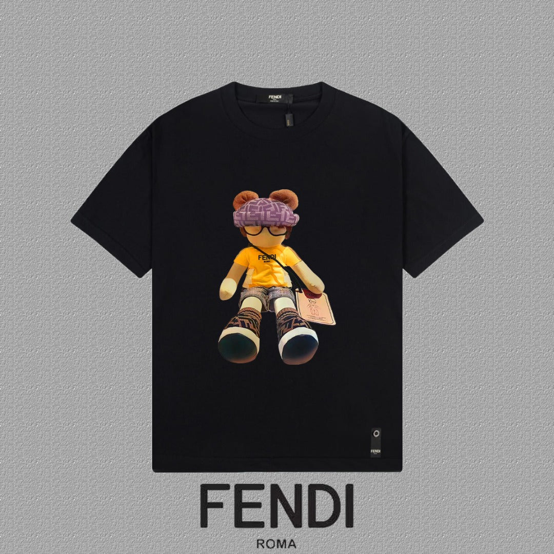 Fendi 2026 Men's Short-Sleeve T-Shirt Cotton 805936