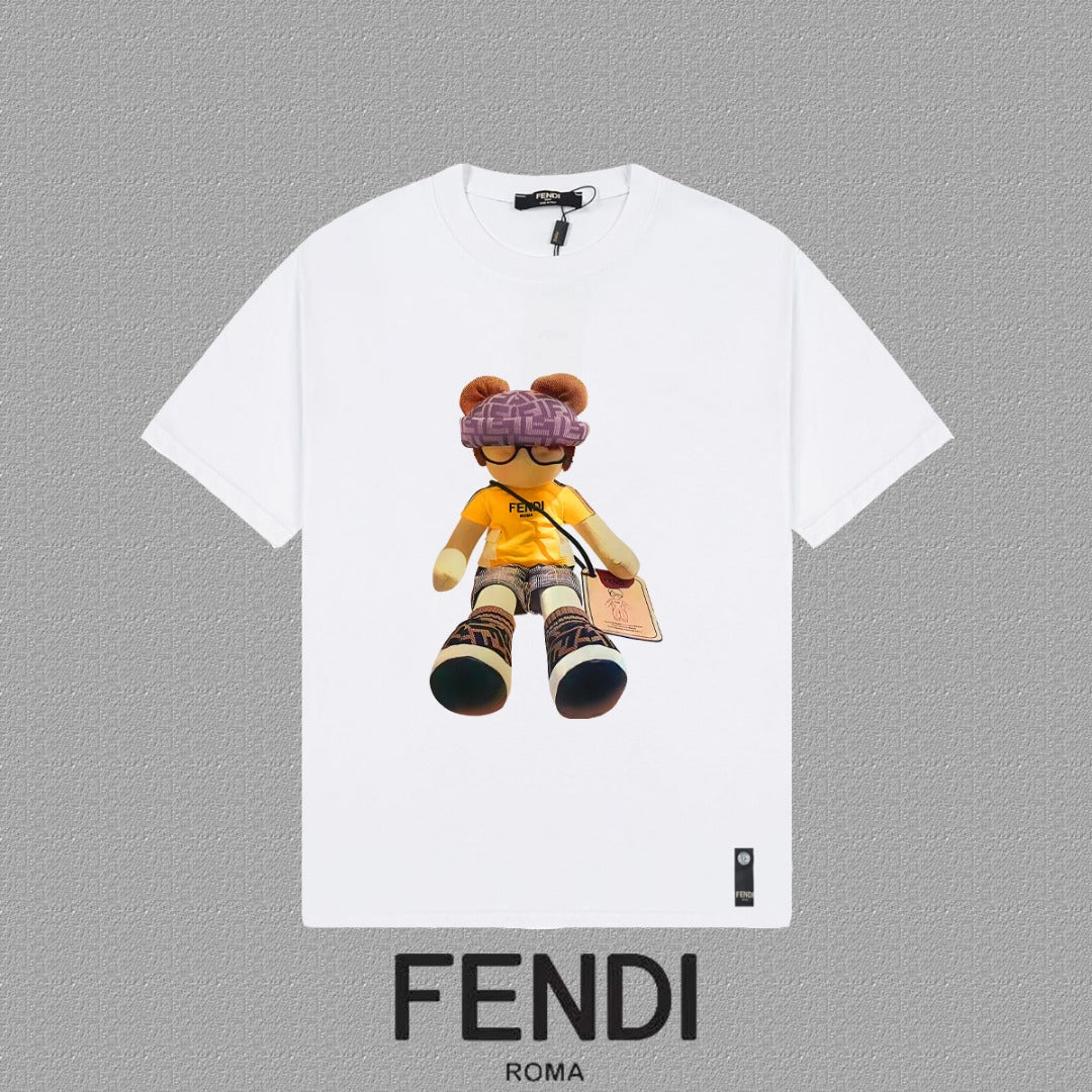 Fendi 2026 Men's Short-Sleeve T-Shirt Cotton 805936