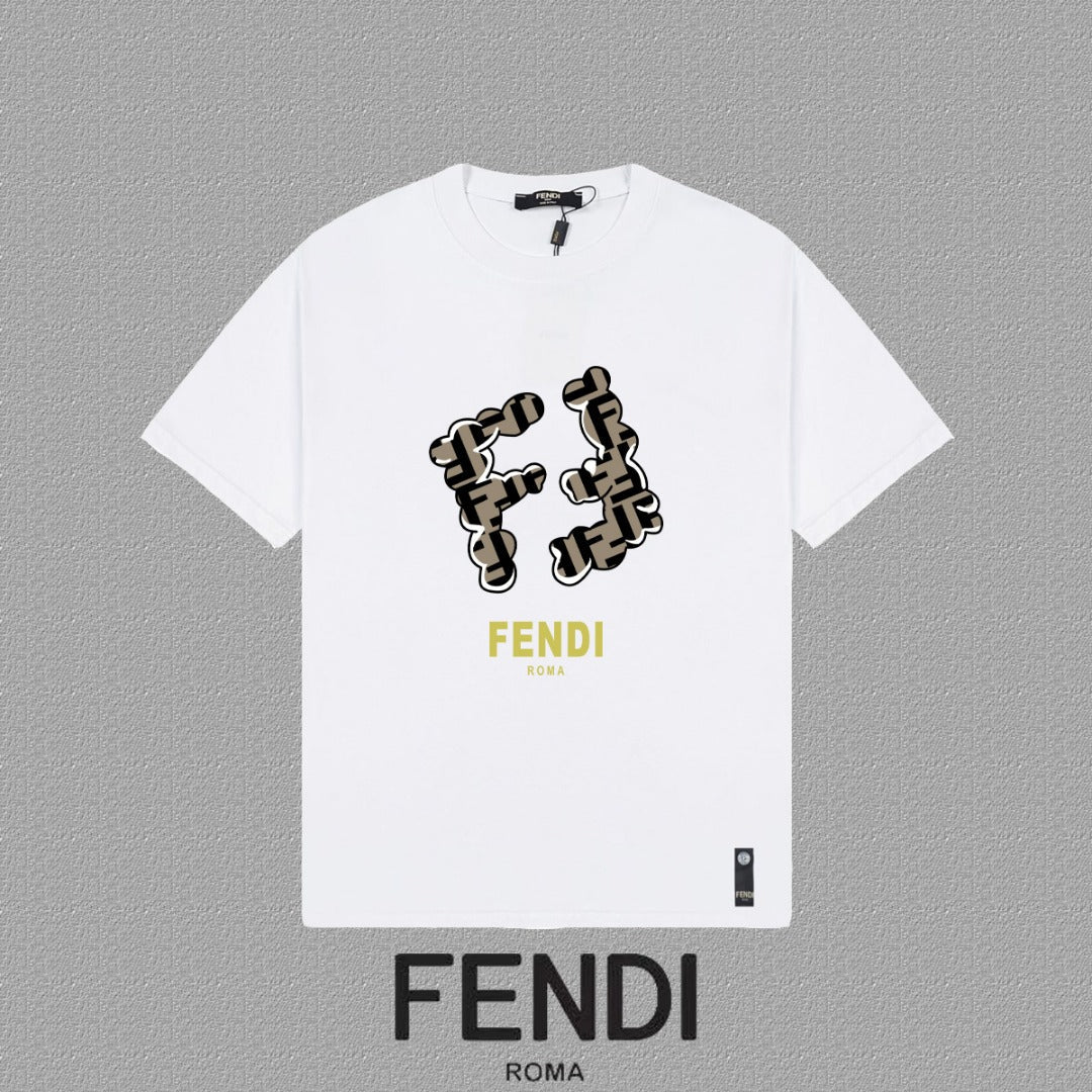 Fendi 2026 Men's Short-Sleeve T-Shirt Cotton 805939