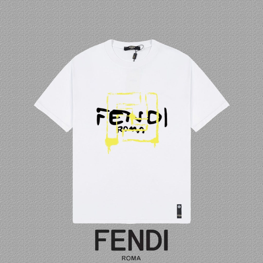 Fendi 2026 Men's Short-Sleeve T-Shirt Cotton 805945