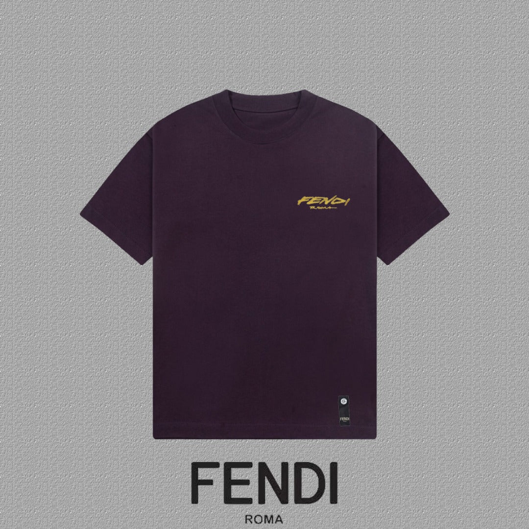 Fendi 2026 Men's Short-Sleeve T-Shirt Cotton 805951