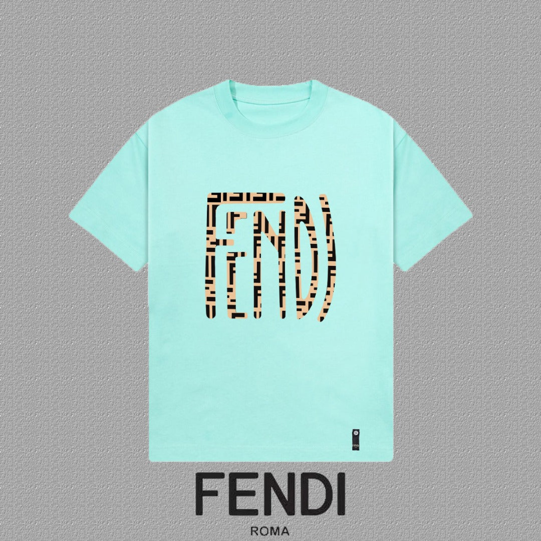 Fendi 2026 Men's Short-Sleeve T-Shirt Cotton 805990