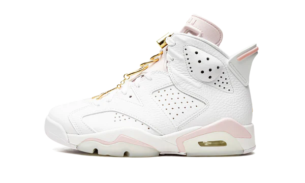 Nike Air Jordan 6 Retro White Pastel Pink Cowhide