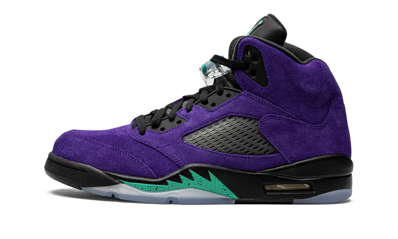 Nike Air Jordan 5 Retro Dark Purple Black Suede