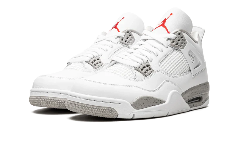 Nike Air Jordan 4 Retro White Oreo Leather