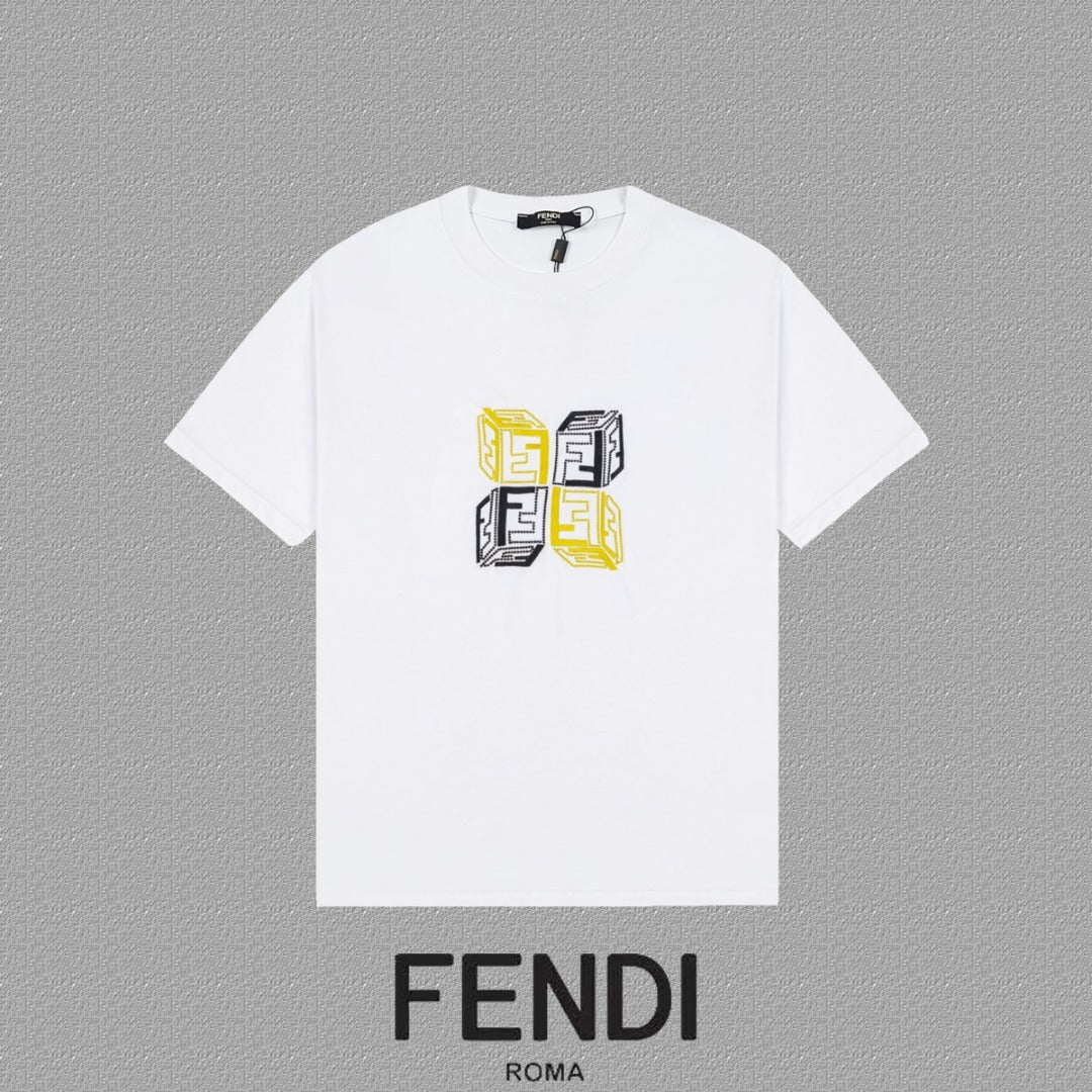 Fendi 2026 Men's Short-Sleeve T-Shirt Cotton 805967