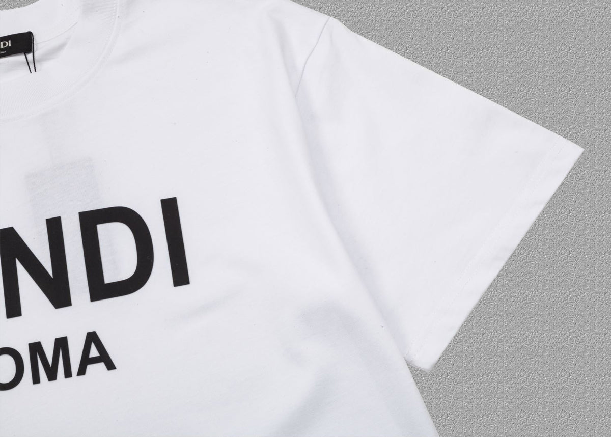 Fendi 2026 Men's Short-Sleeve T-Shirt Cotton 806036