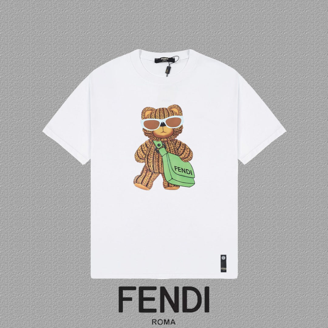 Fendi 2026 Men's Short-Sleeve T-Shirt Cotton 806038