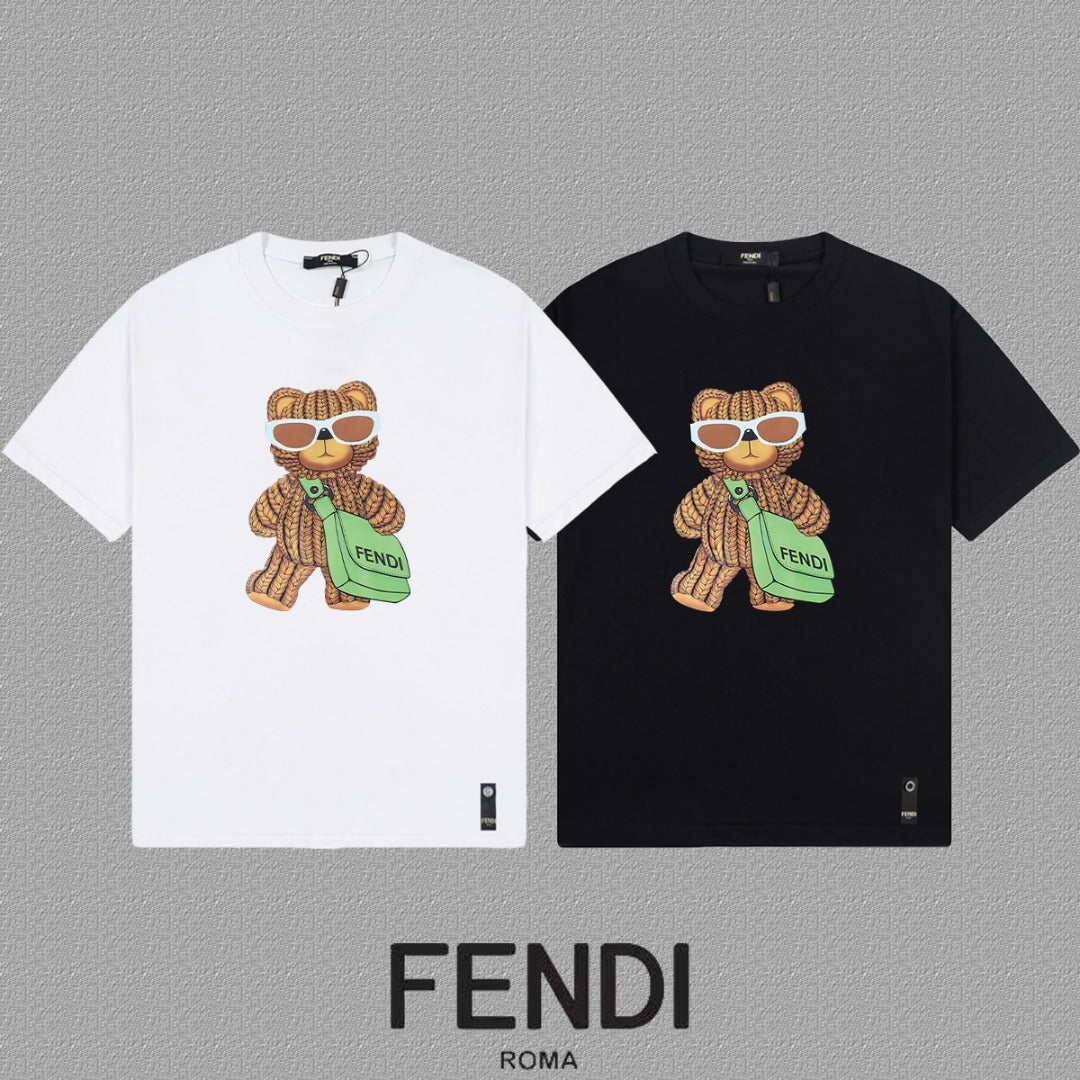 Fendi 2026 Men's Short-Sleeve T-Shirt Cotton 806038