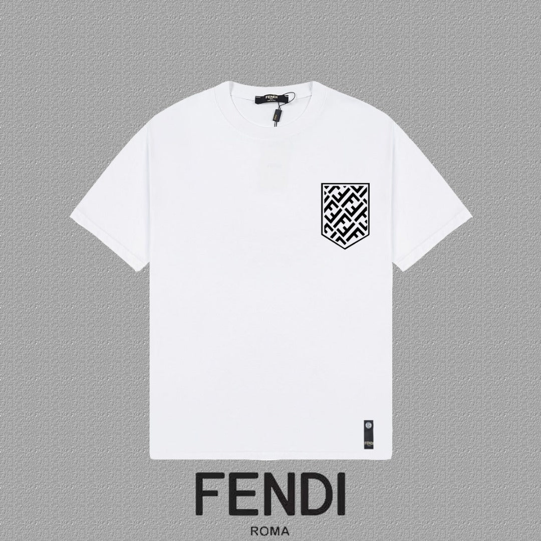 Fendi 2026 Men's Short-Sleeve T-Shirt Cotton 806043
