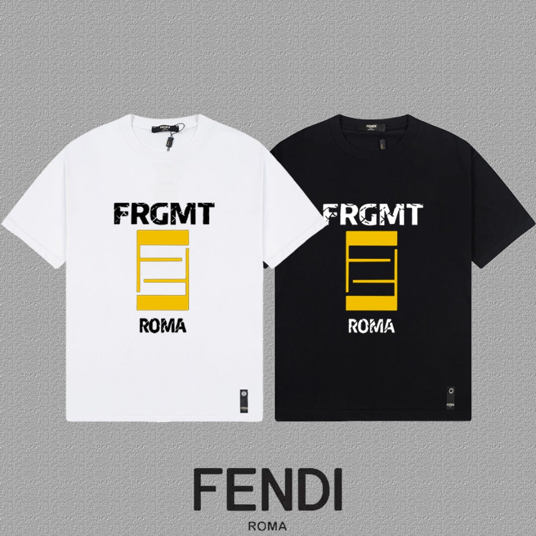 Fendi 2026 Men's Short-Sleeve T-Shirt Cotton 806047