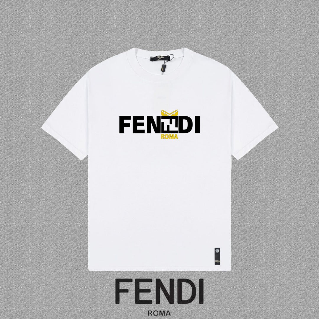 Fendi 2026 Men's Short-Sleeve T-Shirt Cotton 806049