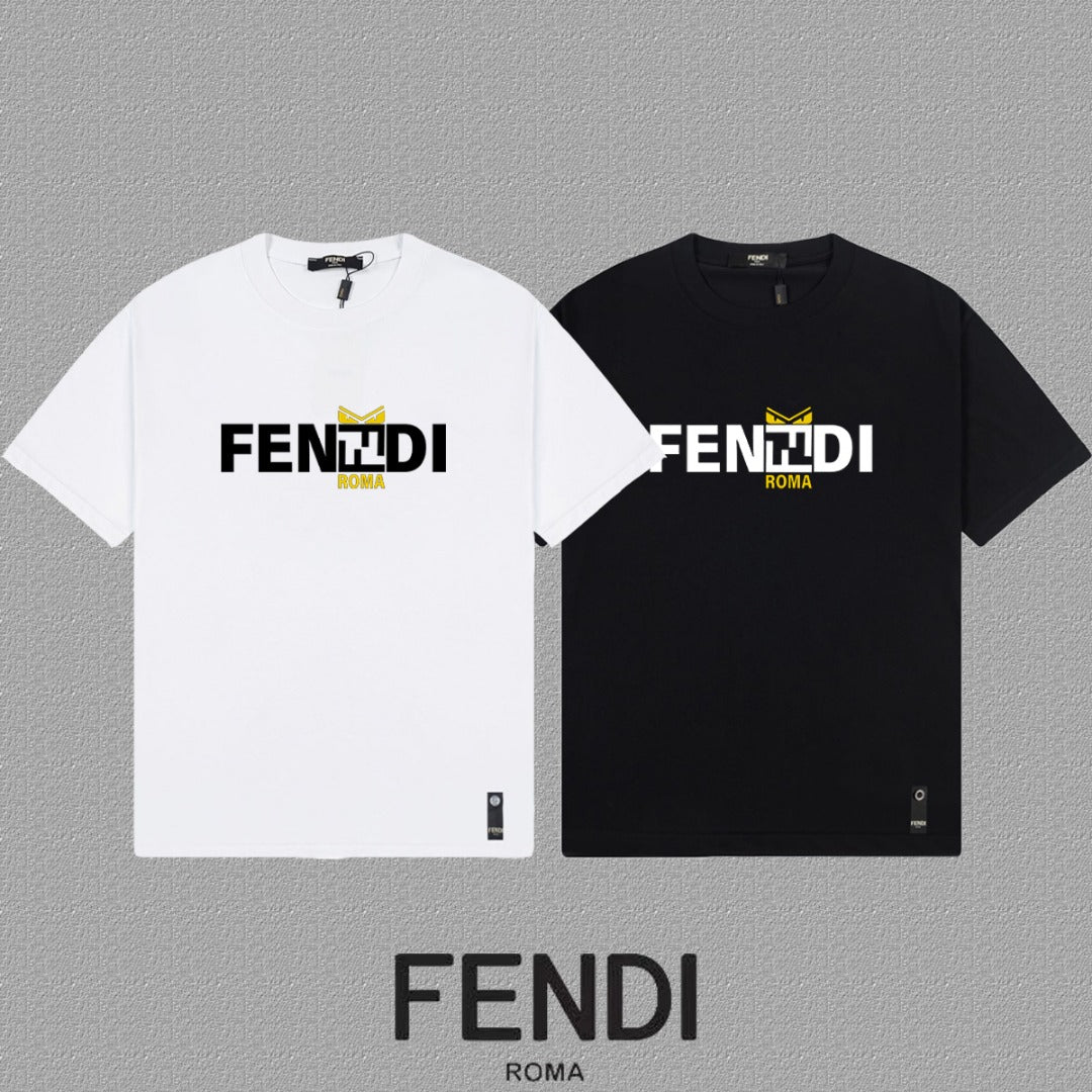 Fendi 2026 Men's Short-Sleeve T-Shirt Cotton 806049