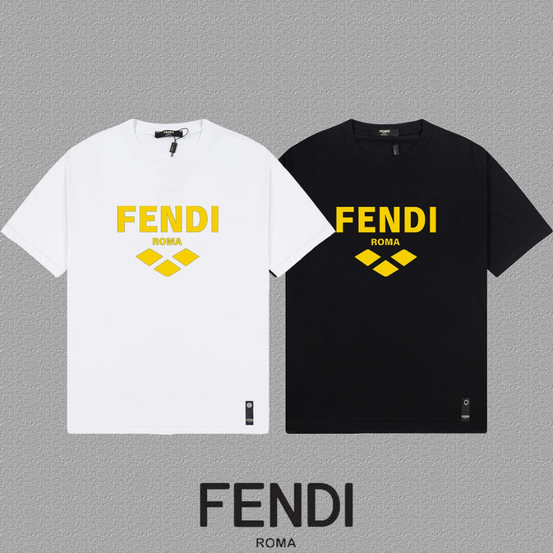 Fendi 2026 Men's Short-Sleeve T-Shirt Cotton 806051