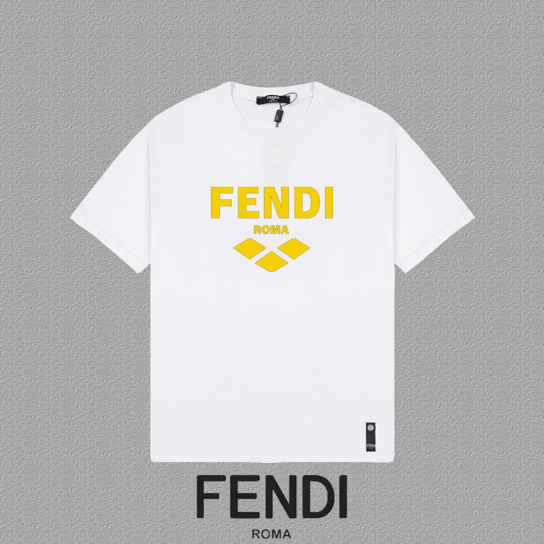 Fendi 2026 Men's Short-Sleeve T-Shirt Cotton 806051