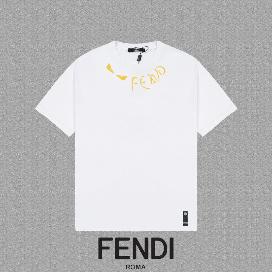 Fendi 2026 Men's Short-Sleeve T-Shirt Cotton 806065